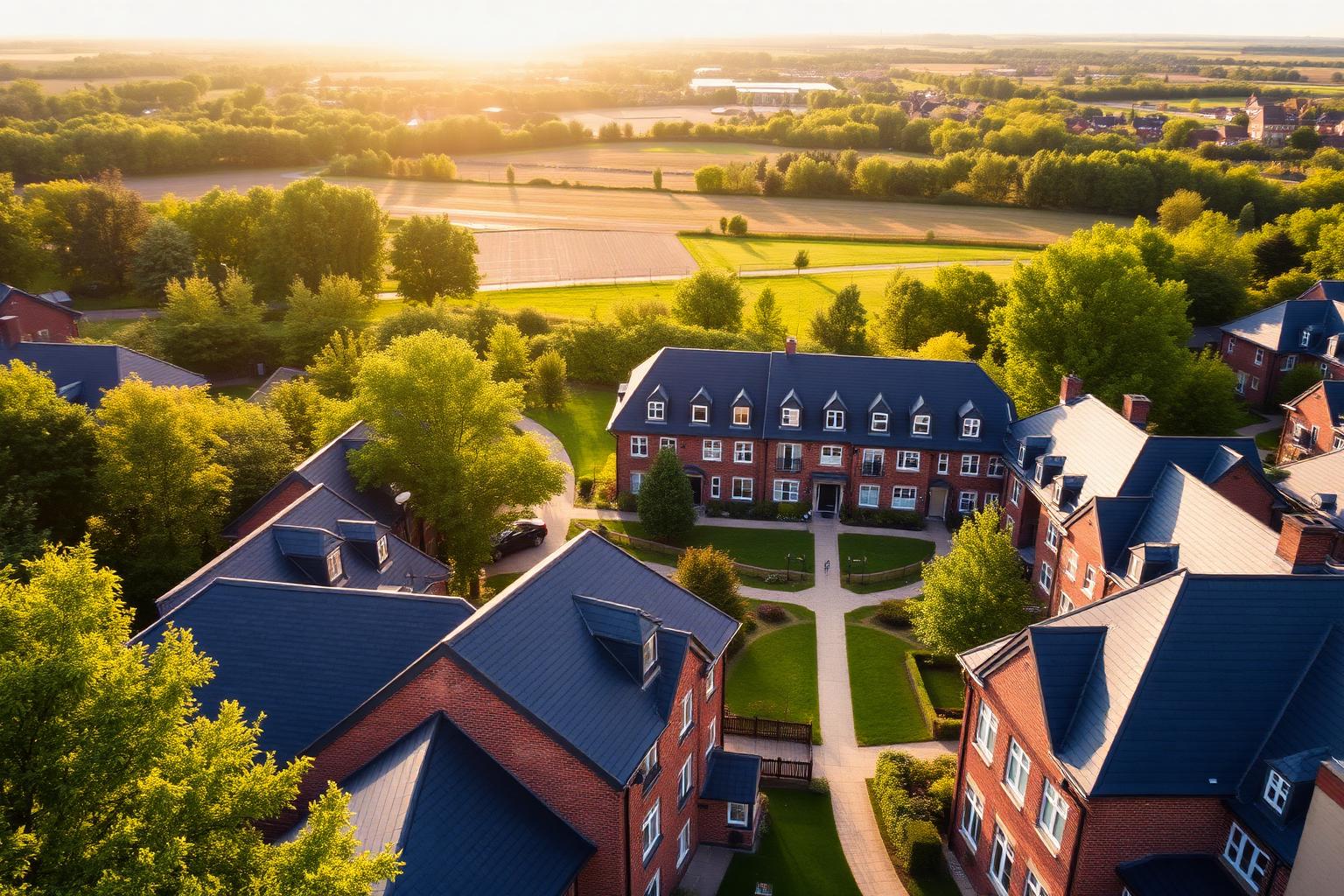 Villerspark Hasselt — luchtfoto